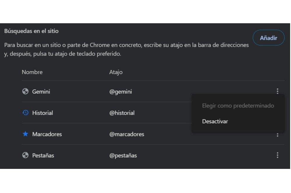 Google Chrome Gemini cómo desactivar