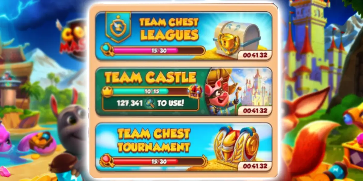 que son los teams en coin masters