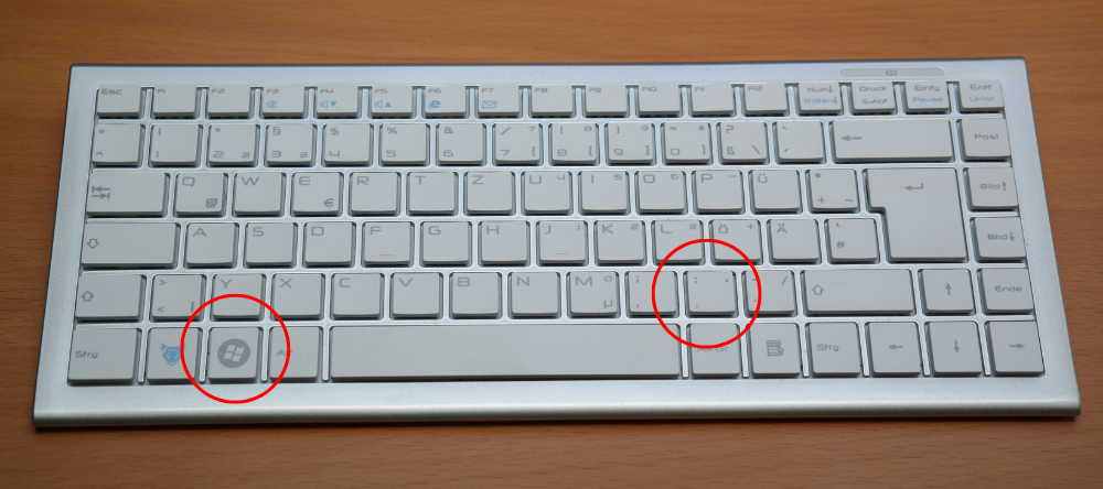 teclado windows atajo emojis