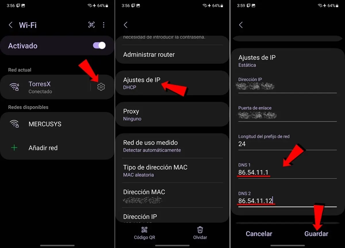 Como usar la DNS DNS4EU de la union europea en tu Android