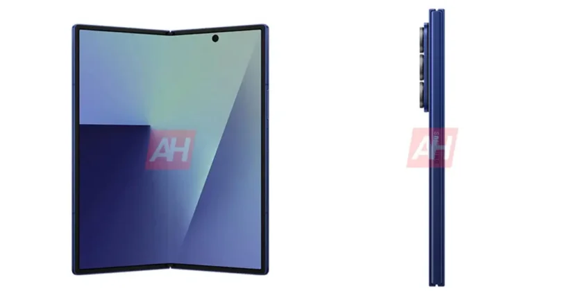 Galaxy Z Fold 7 azul