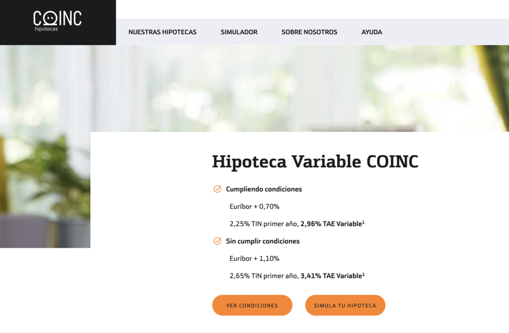 Imagen de la hipoteca de Coinc