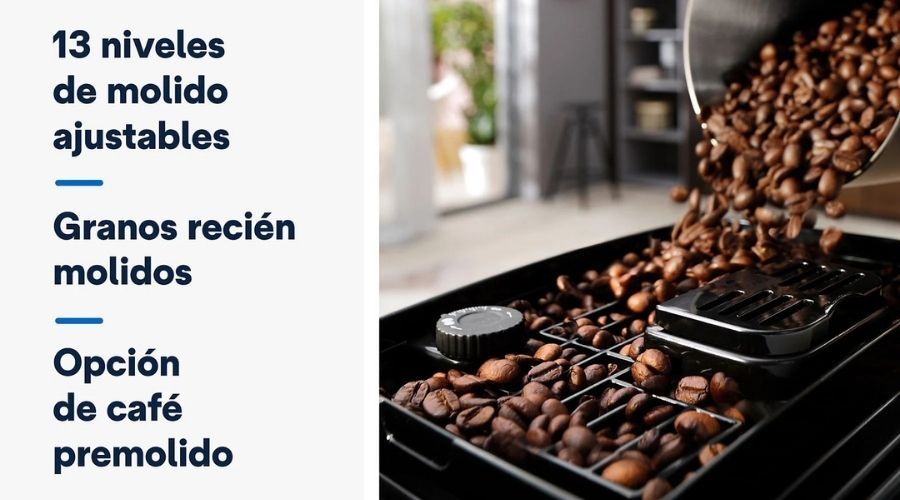 Cafetera superautomática - De'Longhi Magnifica Start Milk aroma