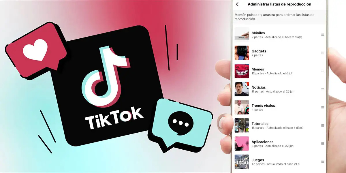 Cómo hacer una playlist en TikTok paso a paso