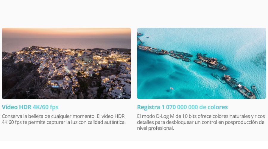 Así graba el DJI Mini 4 Pro