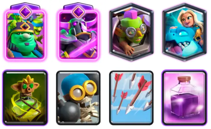 Mazo 4 Tuercas al frente