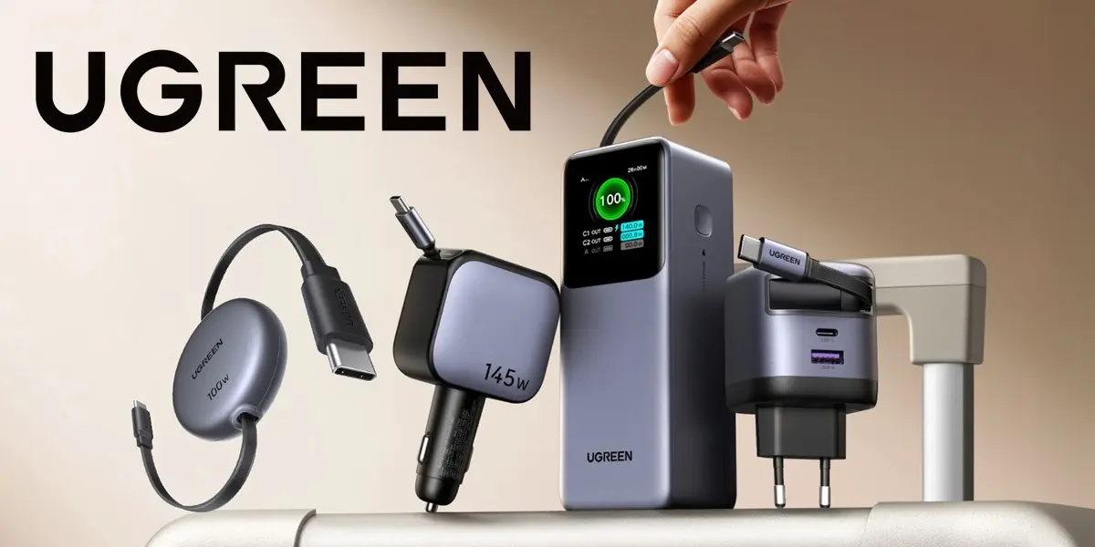 Nuevos UGREEN Nexode Retractil Serie powerbank y cargadores