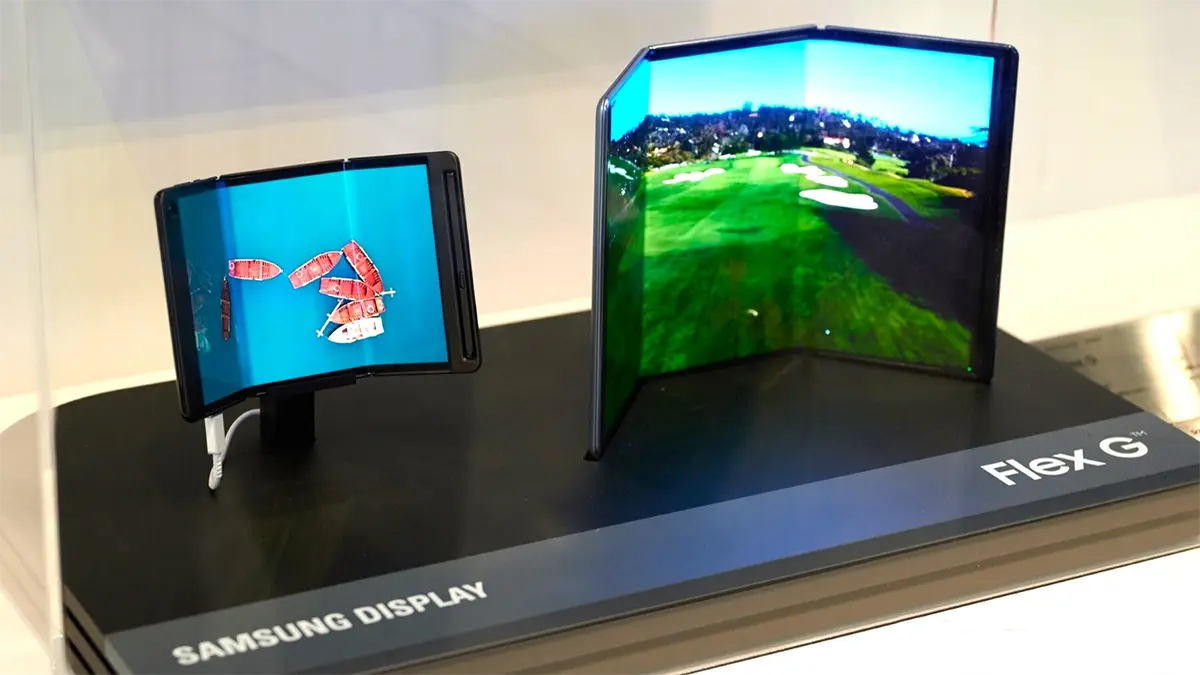 Pantallas Samsung Flex G posible Galaxy G Fold