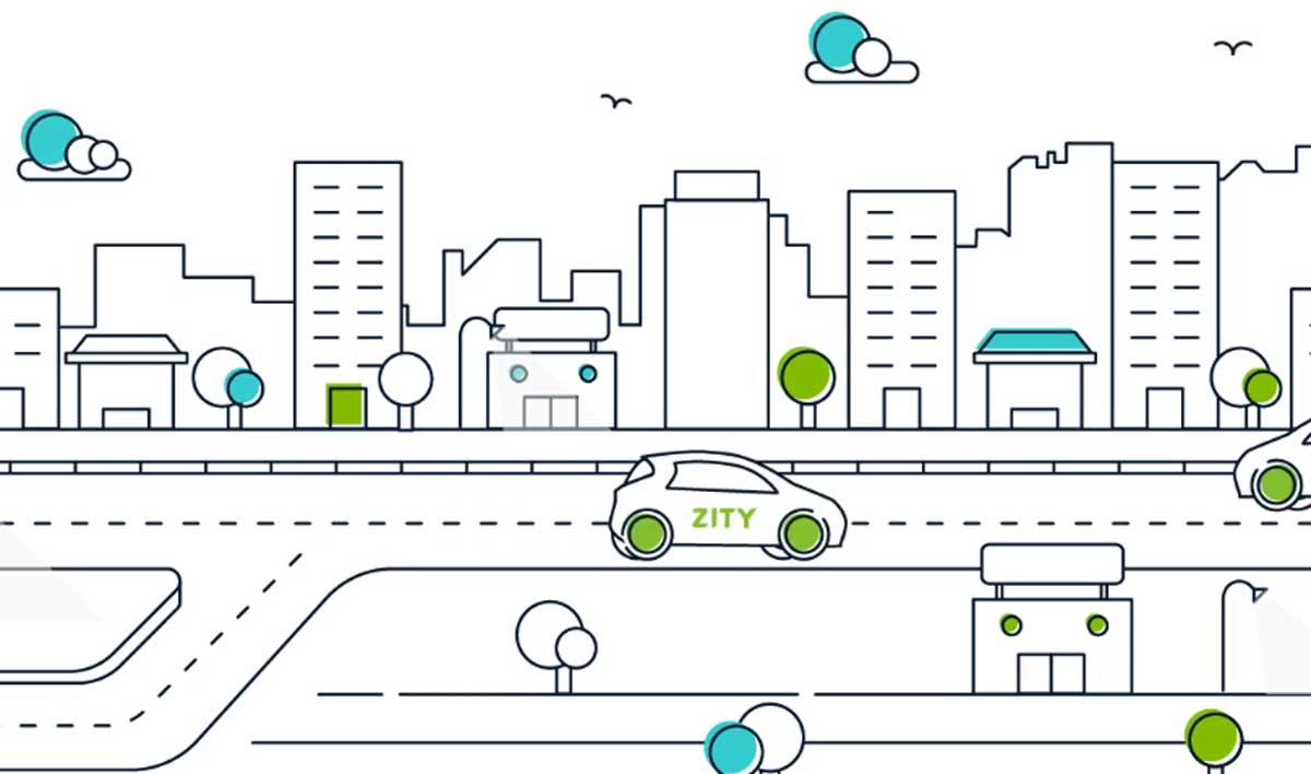 Plataforma Zity, una de las mejores para viajar por ciudad.