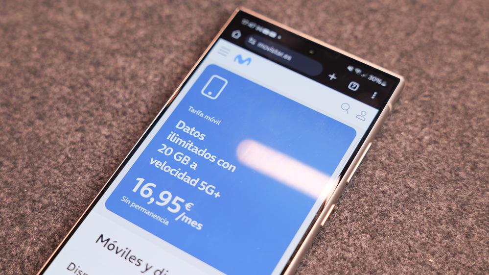 imagen de un smartphone de movistar