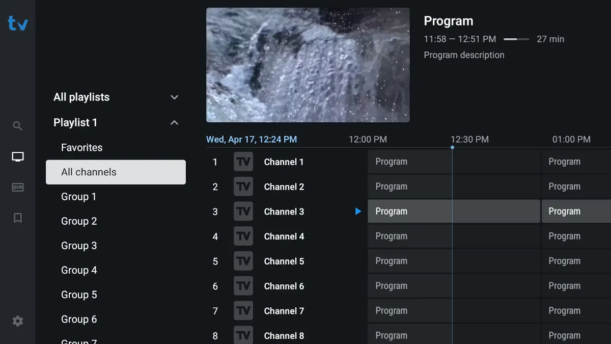 TiviMate IPTV Player.