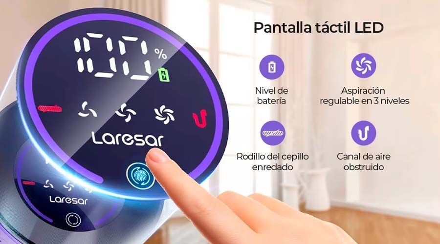 aspiradora Laresar V7