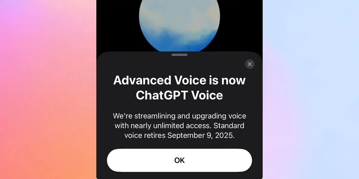 cambios de gpt-5 modo de voz avanzado mas modificable