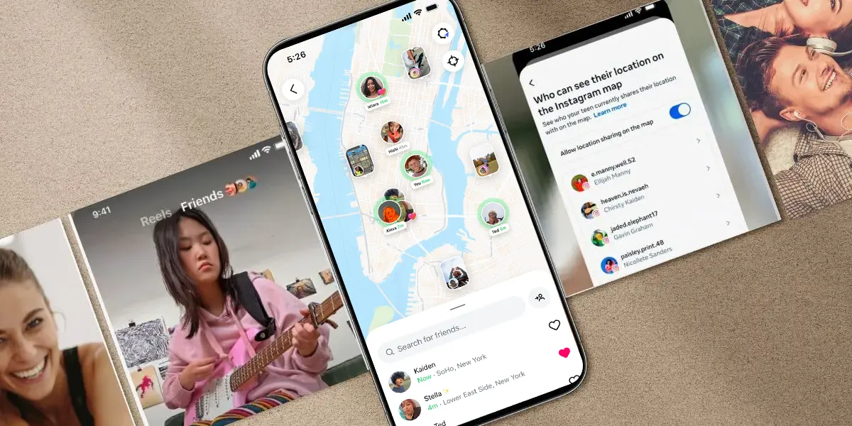 instagram map encontrar contenido ubicacion amigos