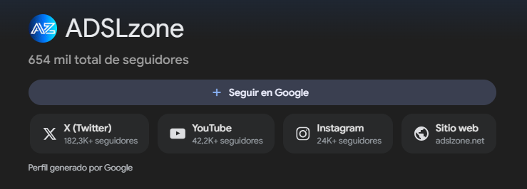Configura Google Discover para seguir todas las noticias de ADSLZone