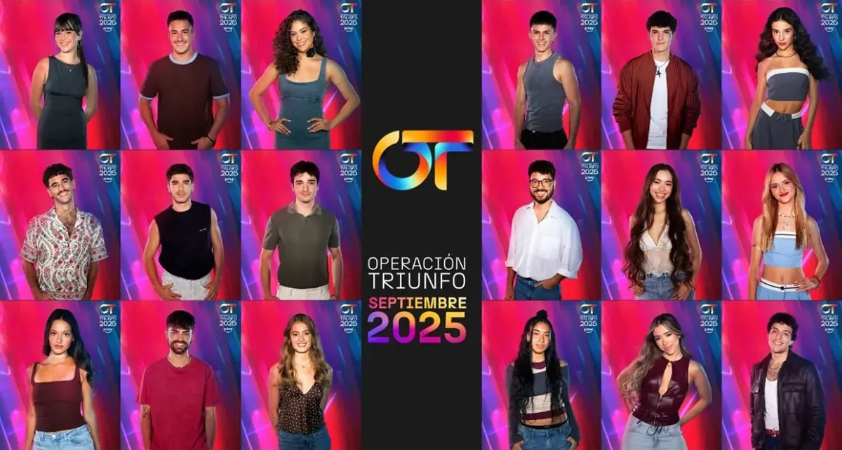 Lista de concursantes de Operacion Triunfo 2025
