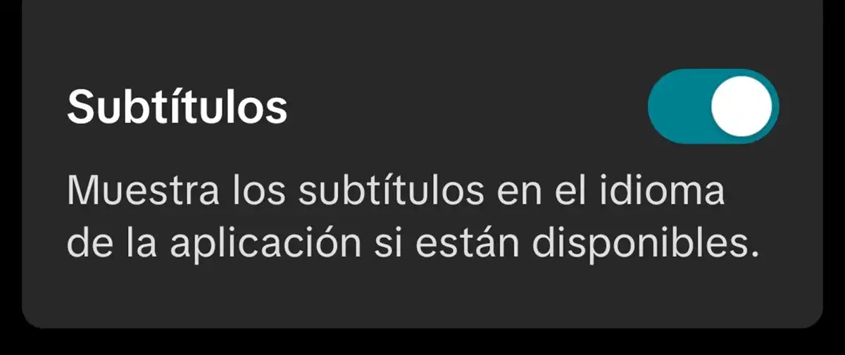activar subtitulos en tiktok