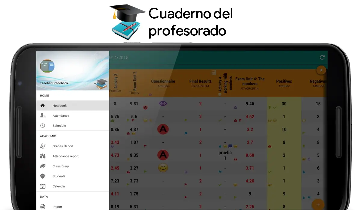 cuaderno de profesorado la mejor app alternativa a iDoceo para Android