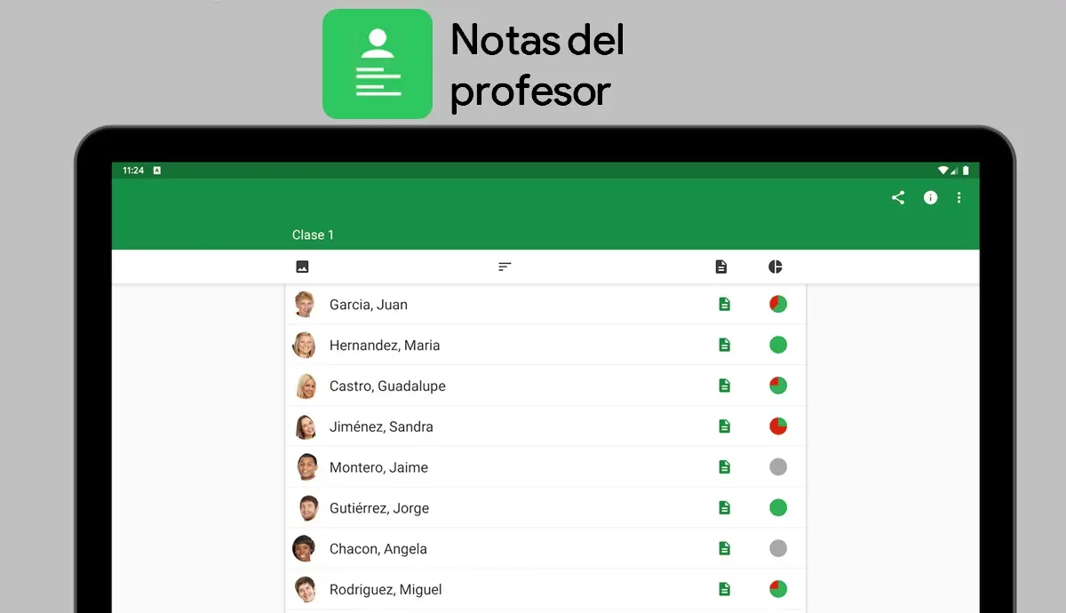notas del profesor la mejor app alternativa a iDoceo para Android
