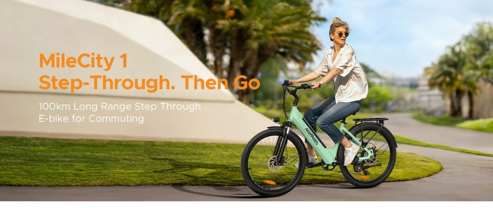 Esta es una estupenda bici eléctrica y tiene un gran descuento en AlIExpress