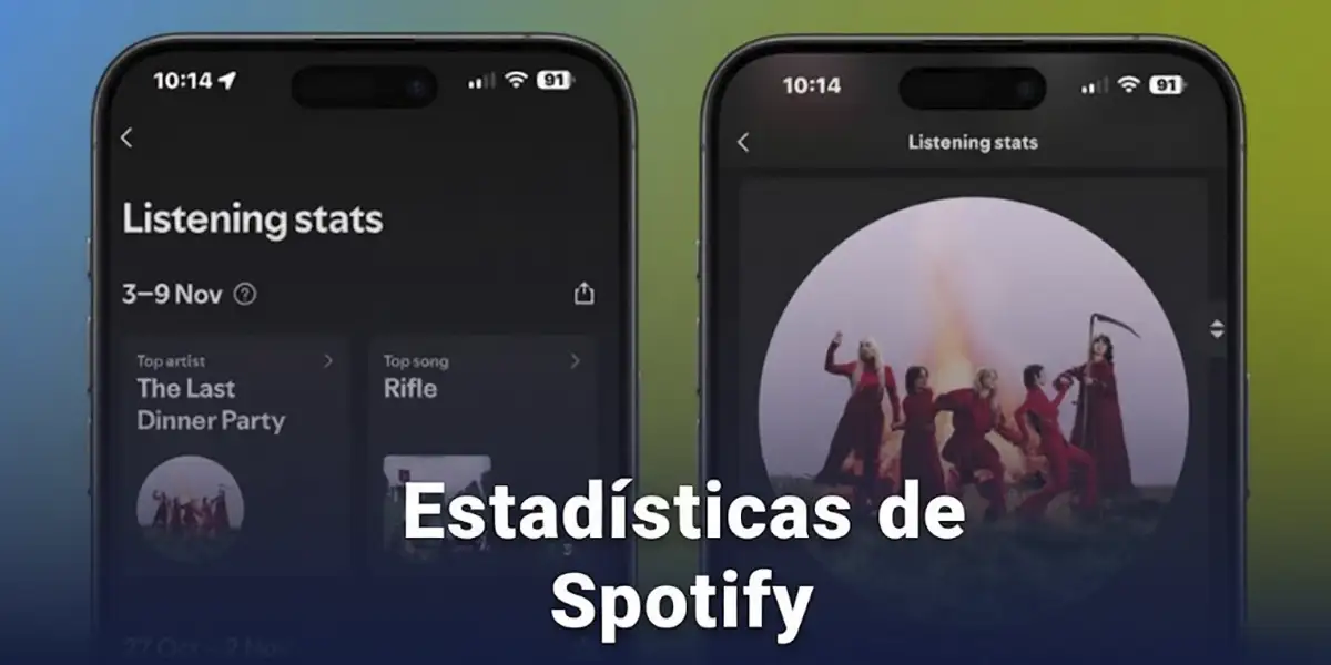 Cómo ver tus estadísticas en Spotify método oficial