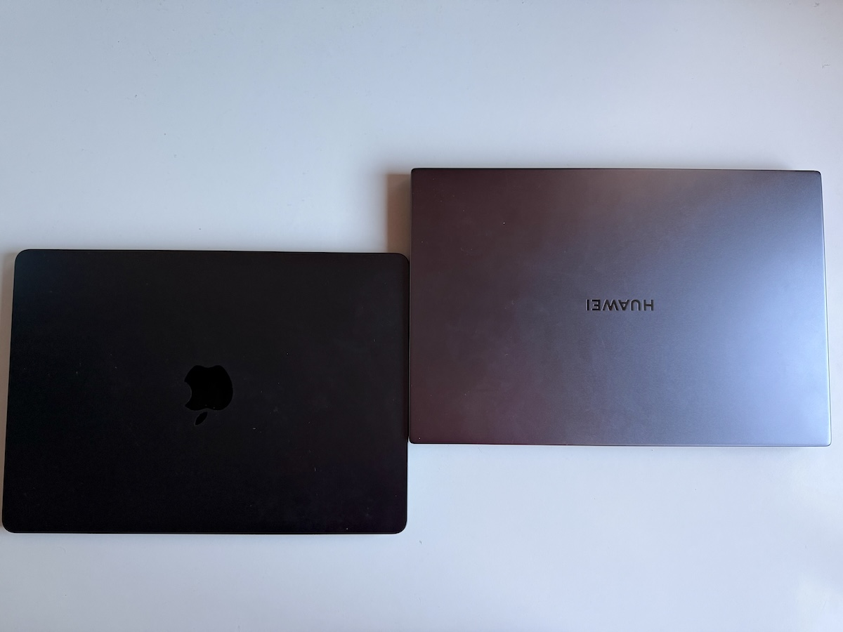 Vista desde arriba del MacBook Air M3