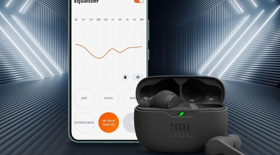 JBL Wave Beam, auriculares inalámbricos aplicación