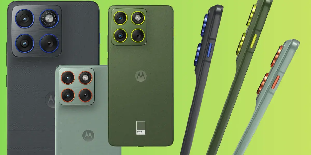 Colores disponibles del Motorola edge 70