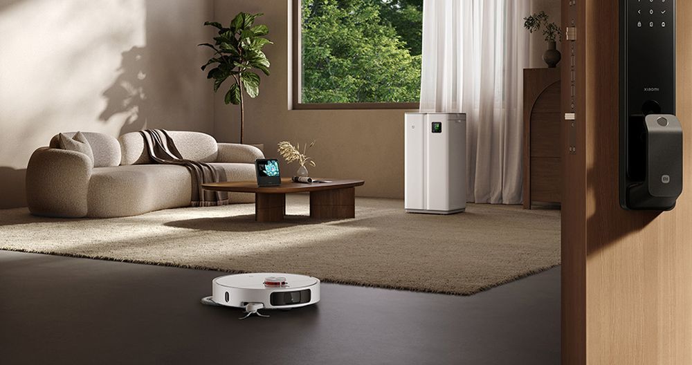 Proceso de limpieza utilizando el robot aspirador Xiaomi Mijia M40