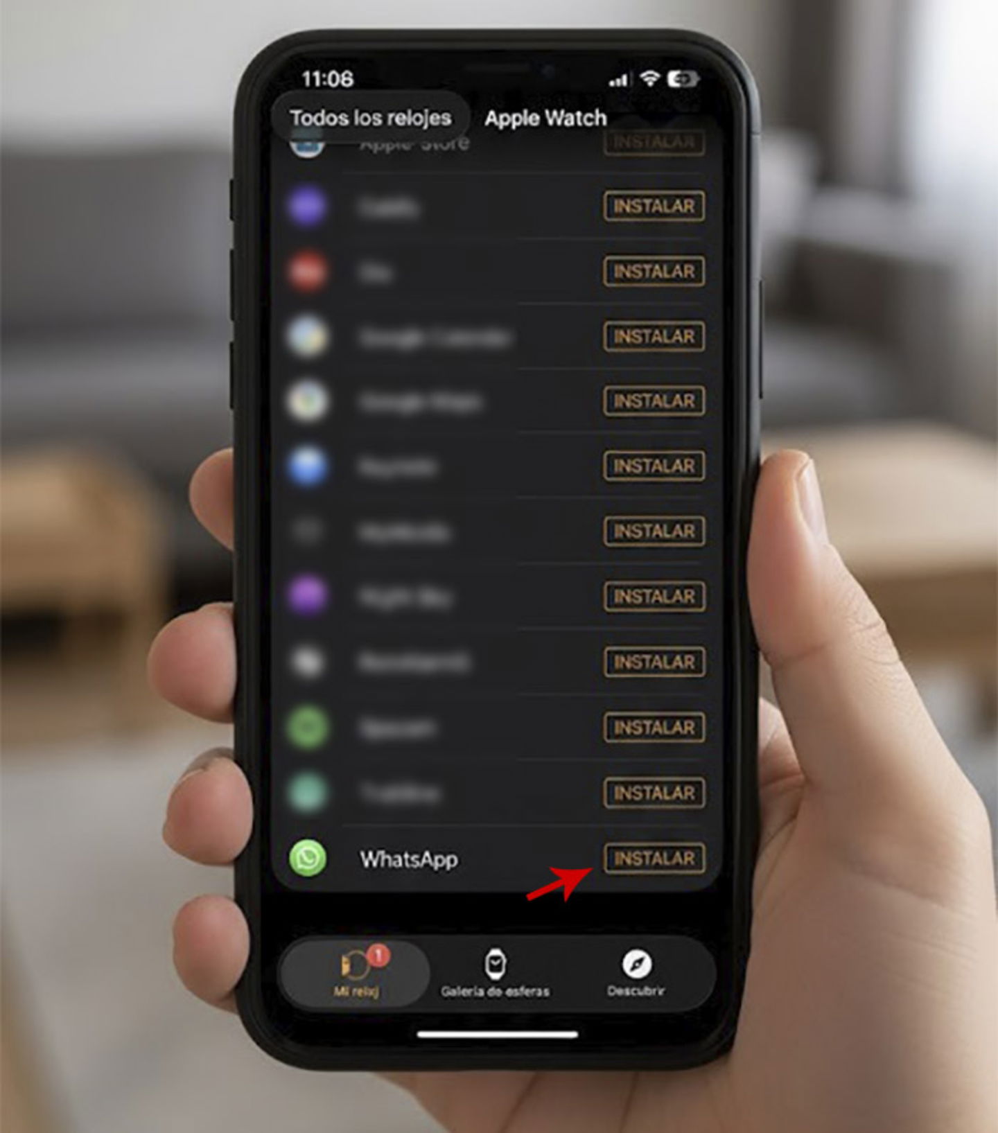 Cómo instalar WhatsApp en tu Apple Watch