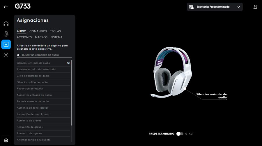 software logitech g hub