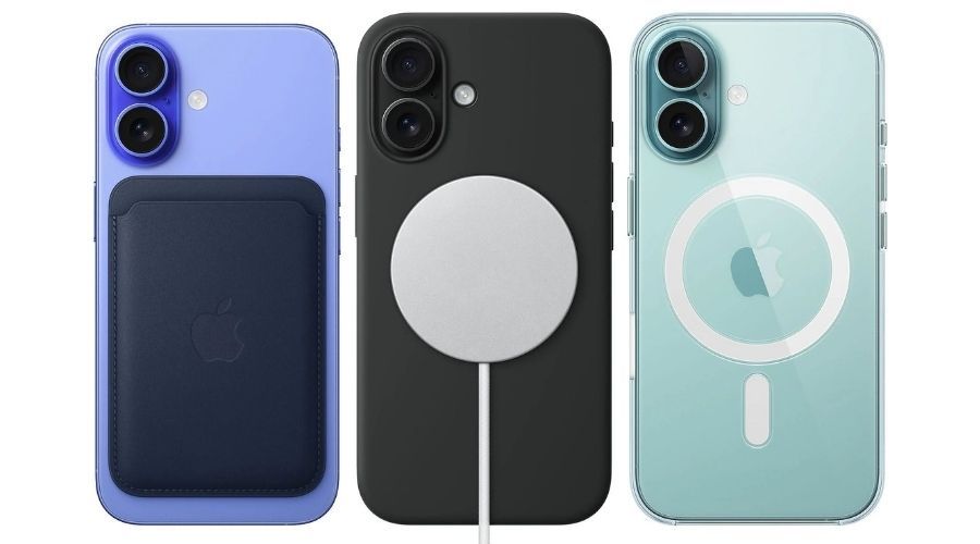 Apple iPhone 16, Verde azulado accesorios magsafe