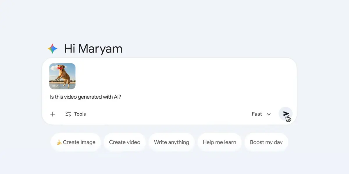Cómo saber si un vídeo fue hecho con IA usando Gemini