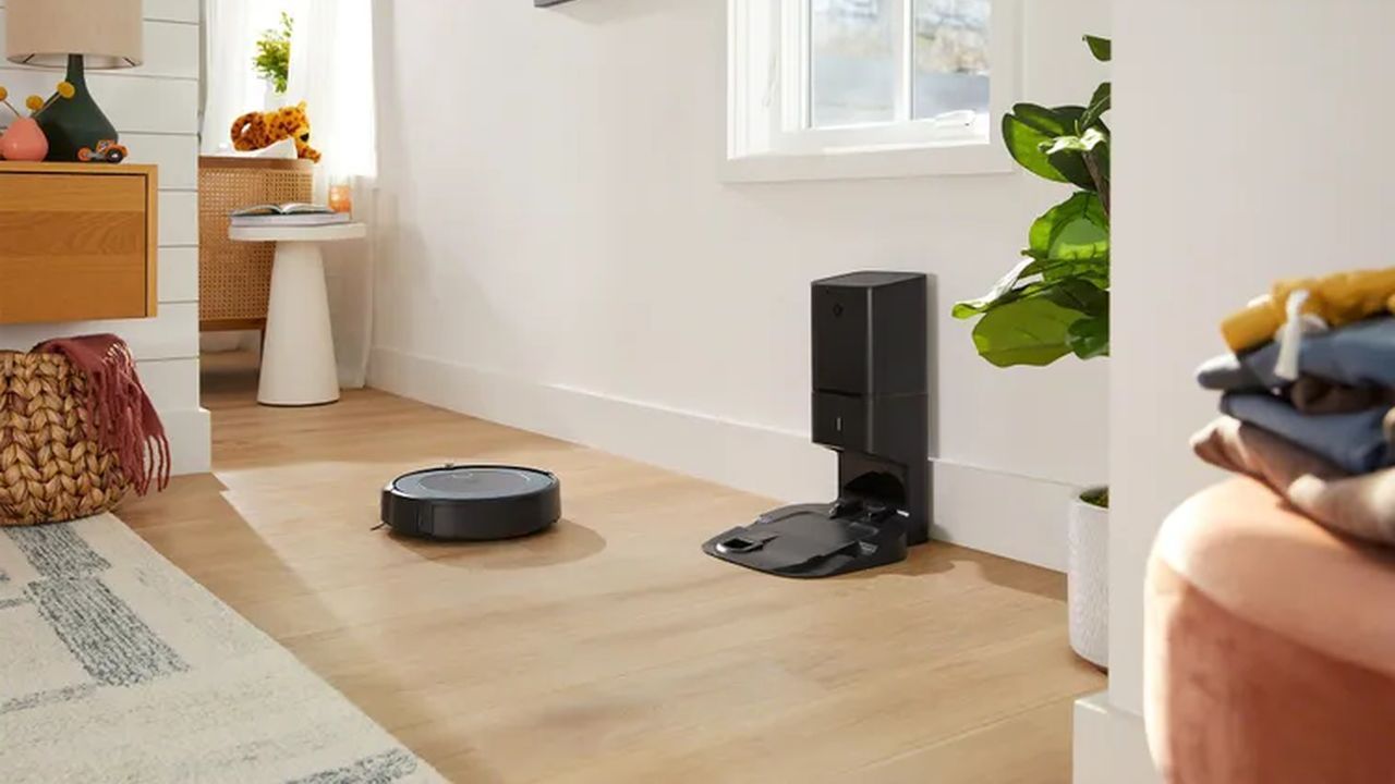 Uno de los aspiradores robot de iRobot