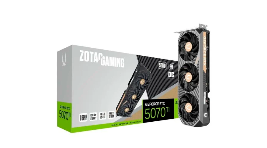 Zotac Gaming GeForce RTX 5070 Ti Solid SFF OC 16 GB