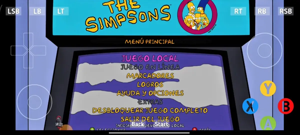 aX360e gameplay del emulador de xbox 360 en android telefono