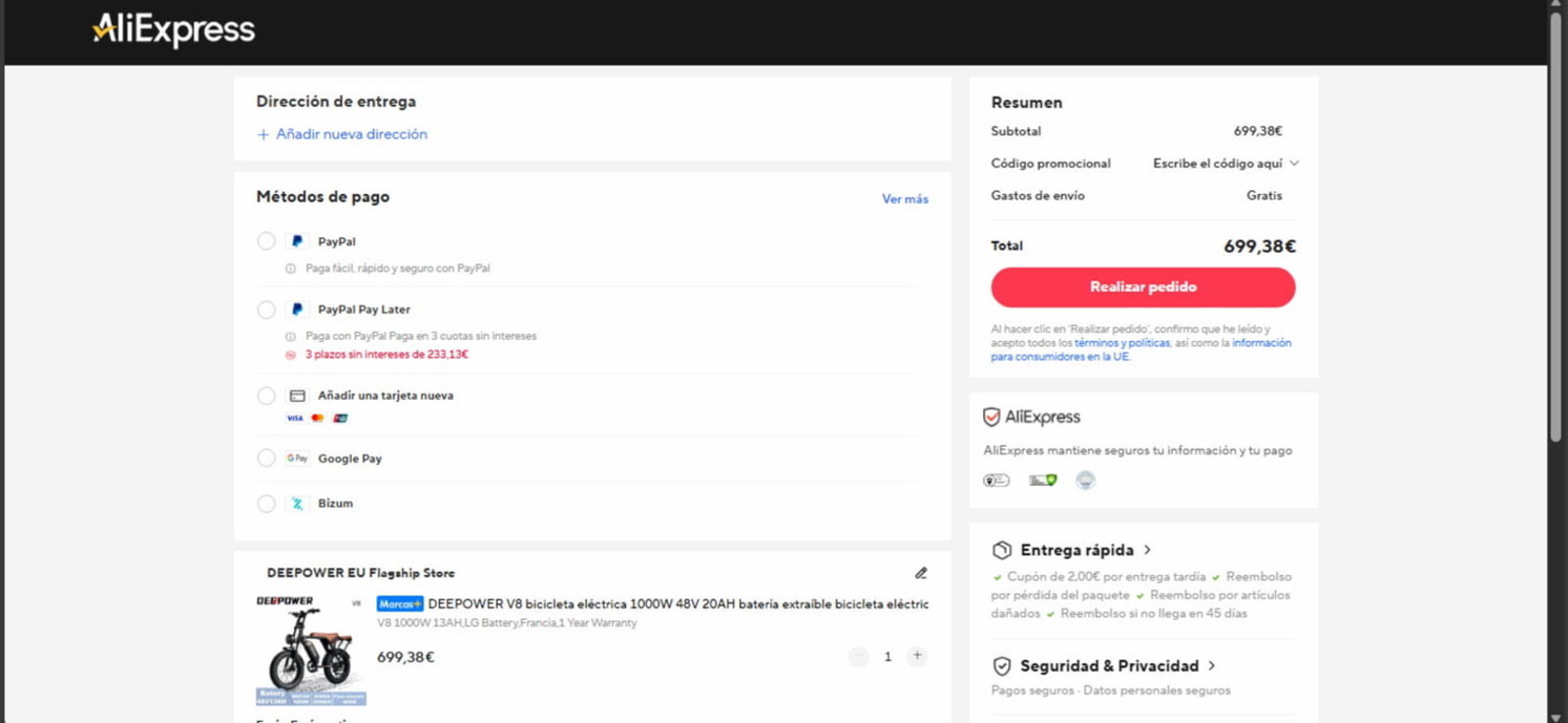 No debes dejar pasar esta oportunidad y hazte una de las mejores bicis eléctricas del mercado