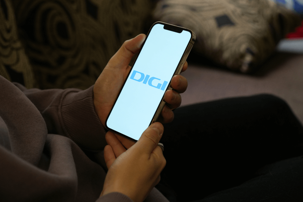 Imagen de un smartphone de Digi