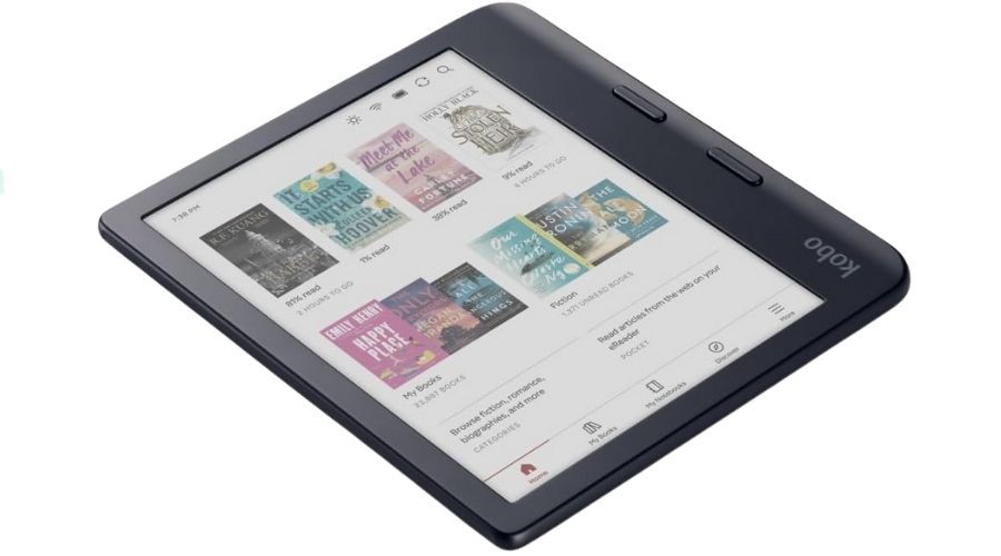 Kobo Libra Colour eReader foto sin fondo