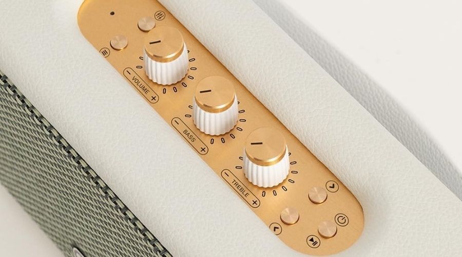 CREATE Speaker RetroAltavoz portátil con Bluetooth detalle