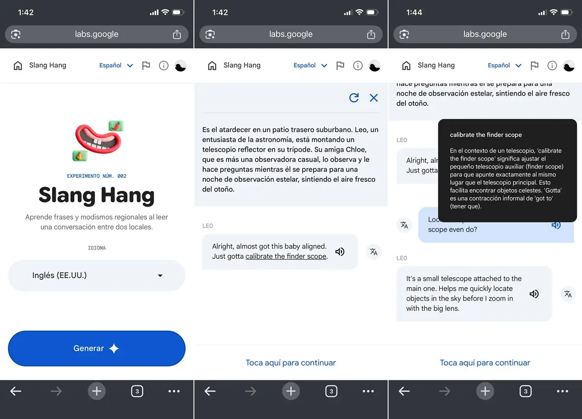 Como usar Slang Hang de Little Language Lessons para aprender un idioma