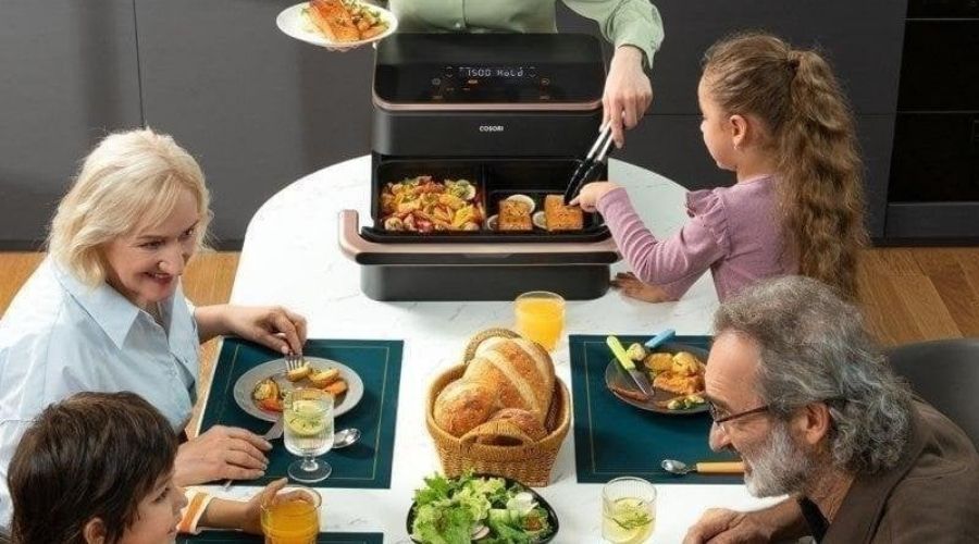 Cosori Dual Blaze Twinfry Chef Edition foto familia