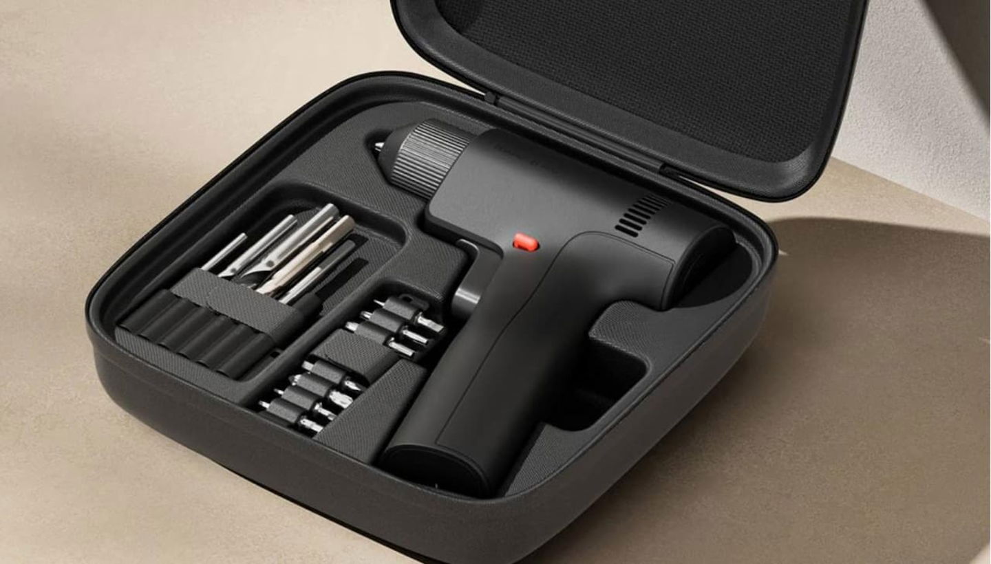 Hazte con este estupendo taladro inteligente con pantalla LED de Xiaomi a un precio de derribo