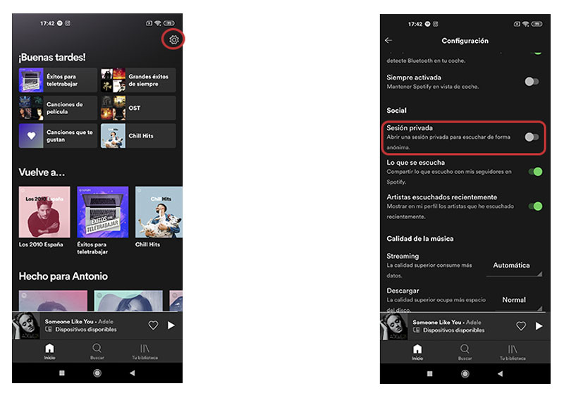 5 trucos de Spotify para móviles que no conocías y te interesan privado