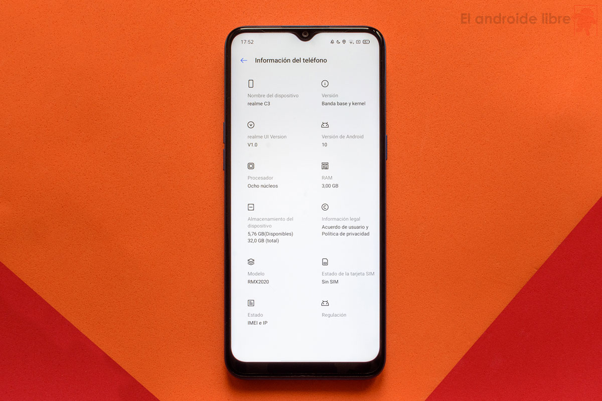 Realme UI está basado en Android 10