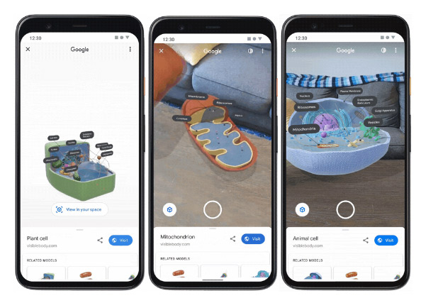La realidad aumentada de Google mejora y ¡te deja crear vídeos!