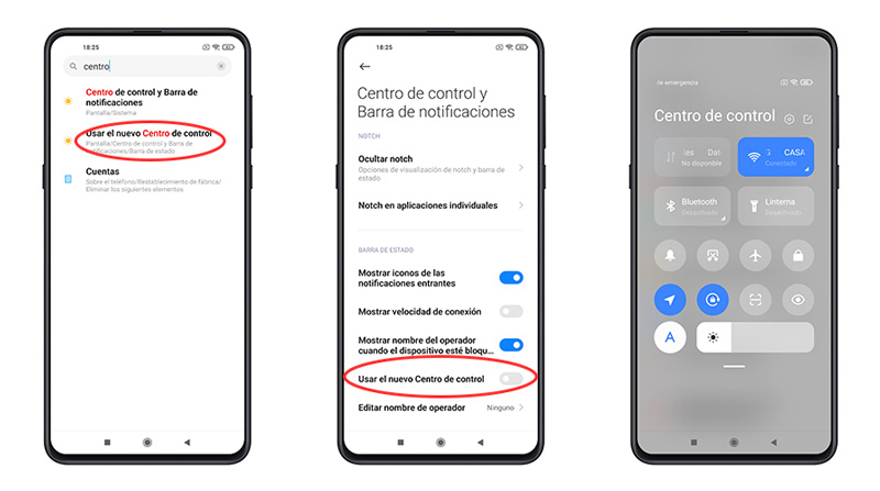 7 trucos ocultos de MIUI 12 que debes probar en tu móvil Xiaomi centro de control