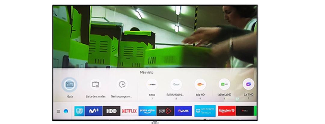 Guia Samsung para grabar en Smart TV