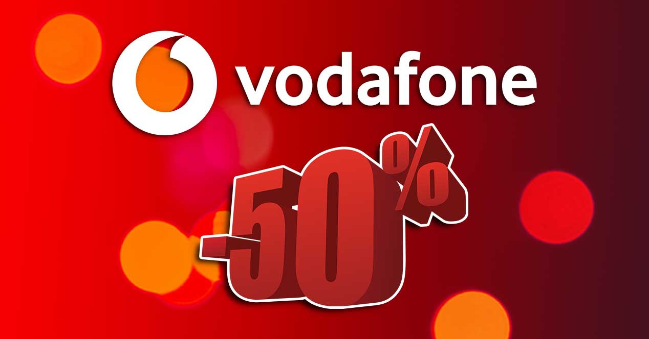 vodafone 50% descuento ilimitada