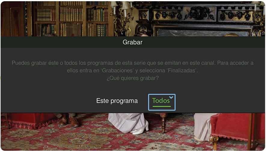 grabar temporadas completas